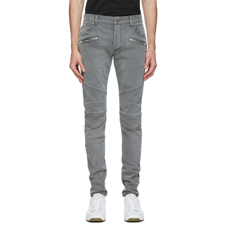 Black Monogram Slim Jeans, $1425 USD
