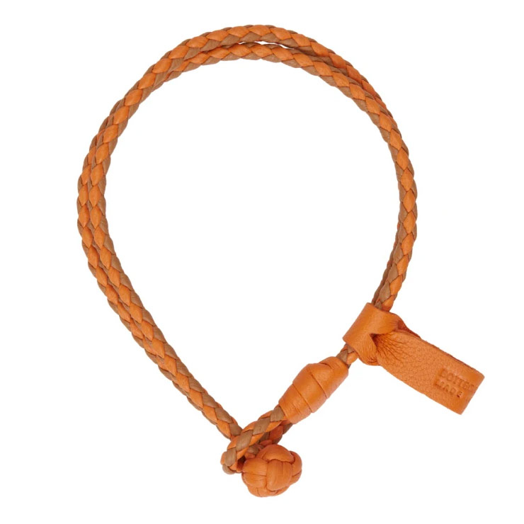 Orange Intrecciato Bracelet, $220 USD