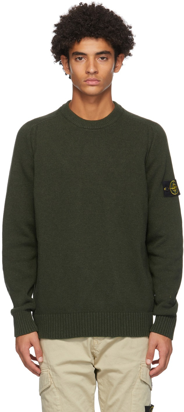 Green Wool Knit Sweater, $320 USD