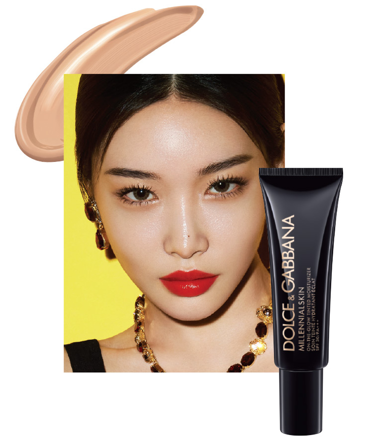 Dolce&Gabbana Beauty 밀레니얼스킨 온-더-글로우 틴티드 모이스처라이저 5만9천원대.