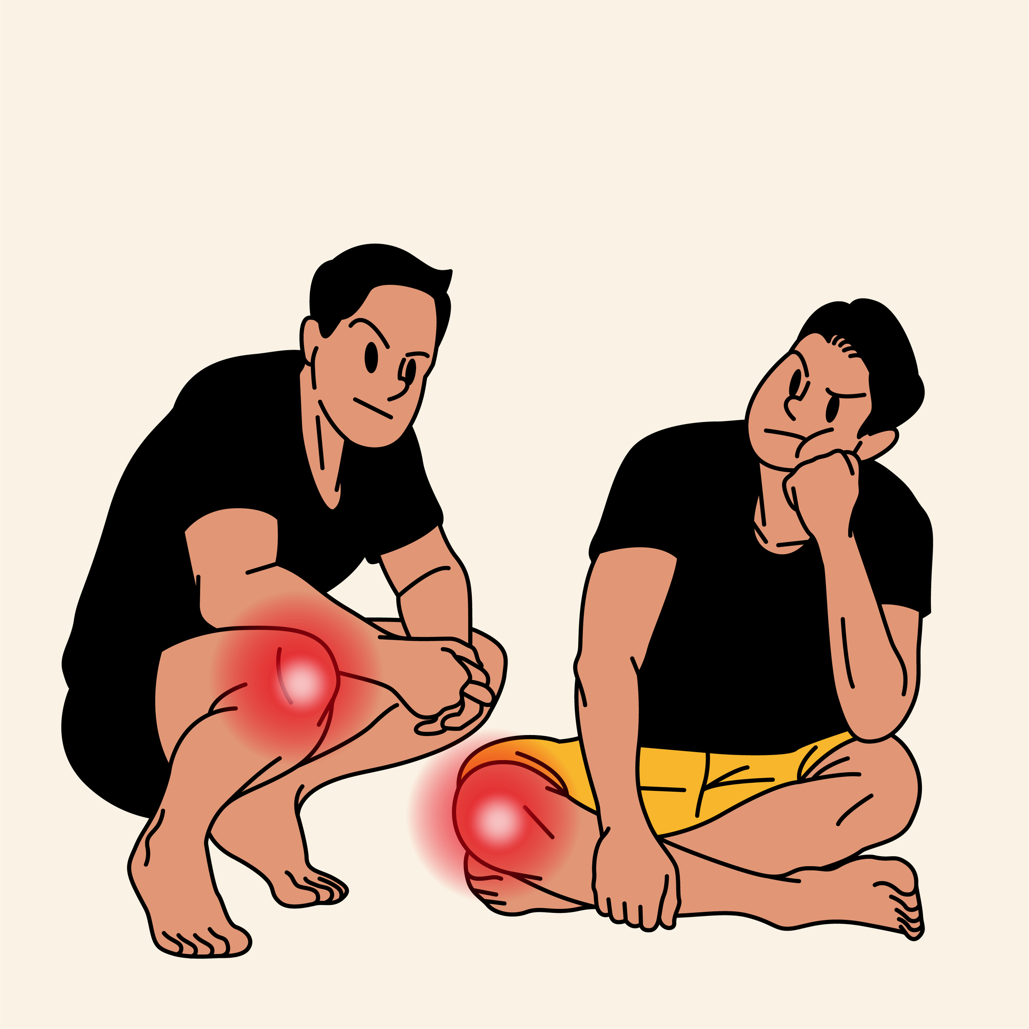 무릎 관절을 아작내는 나쁜 습관들