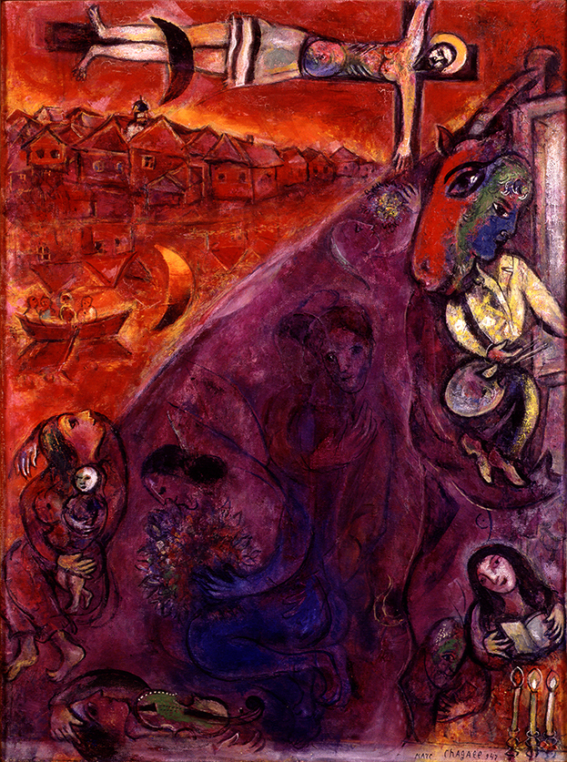 강기슭에서의 부활 La Resurrection au bord du ?euve (Resurrection on the Riverbank), 1947, 캔버스에 유채 Huile sur toile originale, 98x73.5 cm, Private Collection