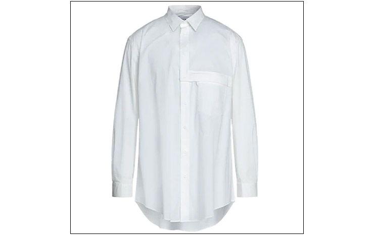 Y-3 & 솔리드 컬러 셔츠, $216 USD