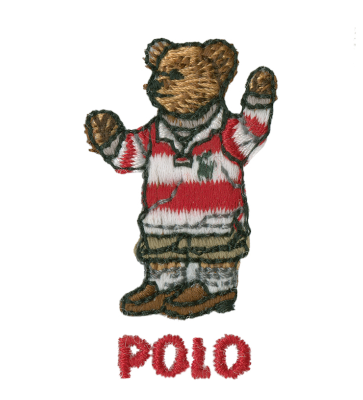 1991년 처음 선보인 이후 포니 로고와 함께 폴로 셔츠에 등장 중인 폴로 베어 로고.