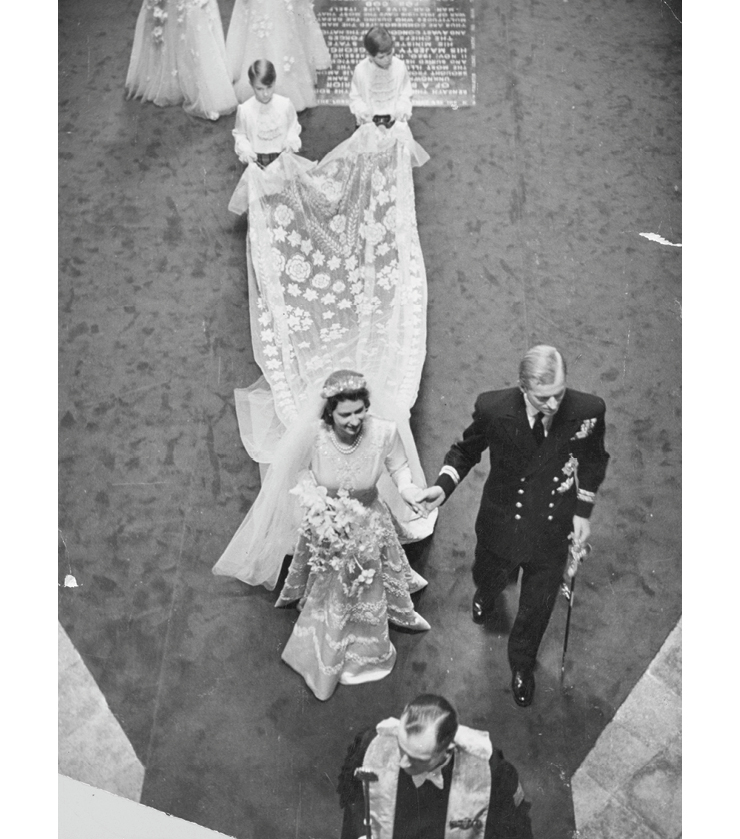 1947년 여왕의 결혼식.