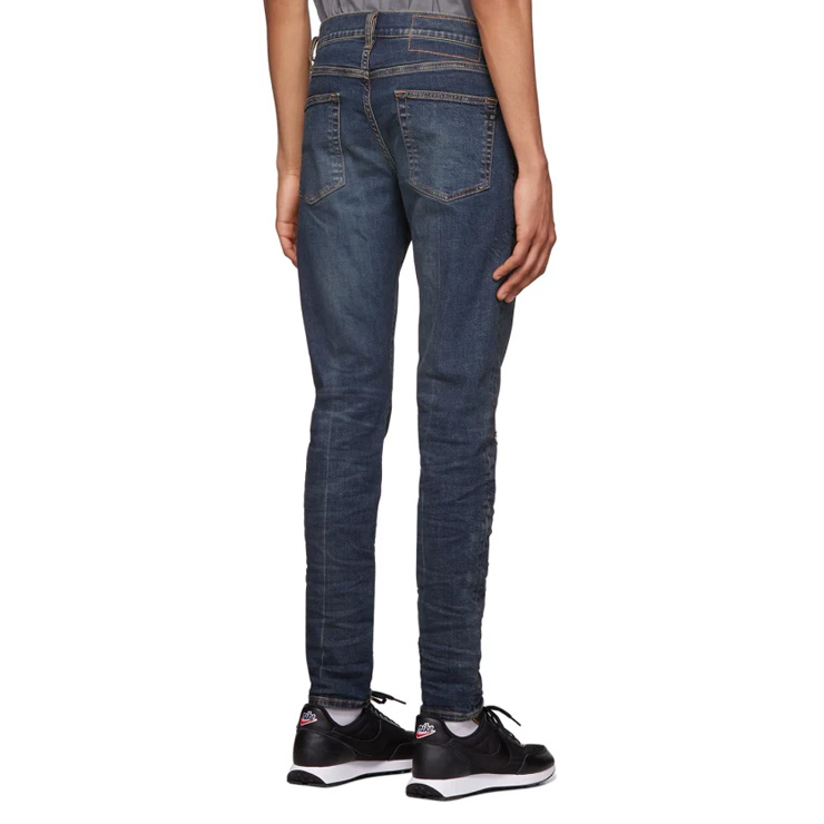 Blue D-Strukt Jeans, $395 USD.