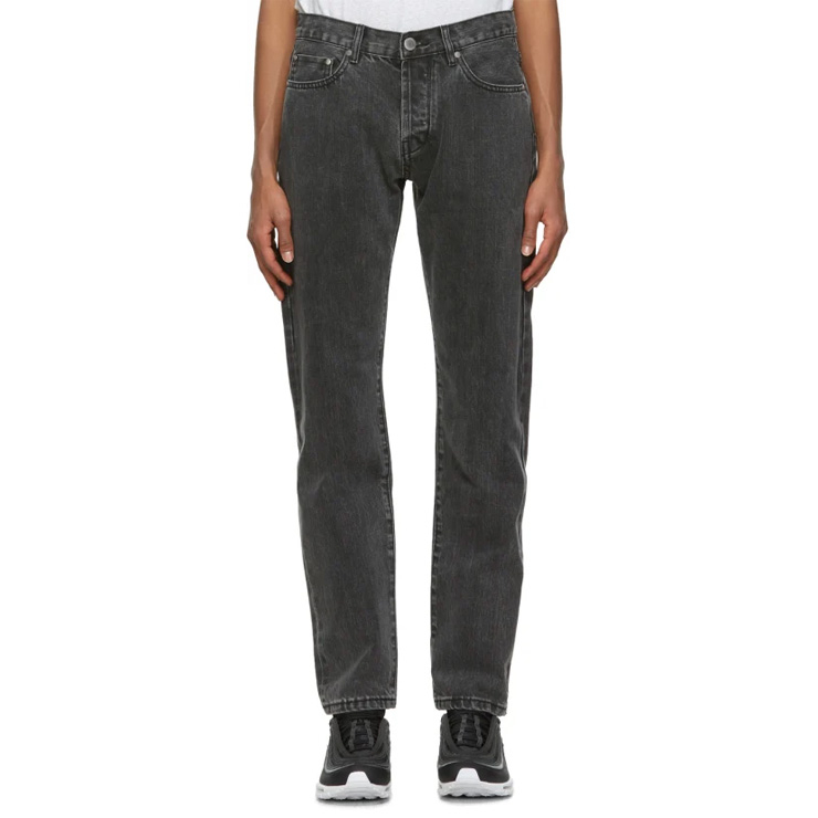 Black Tapered Jeans, $160 USD.