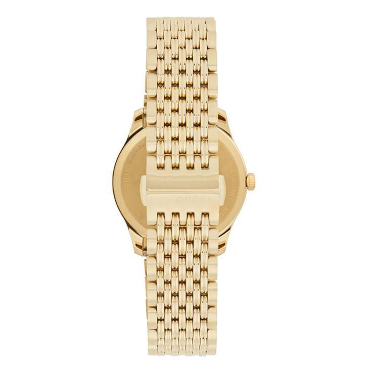 Gold Slim G-Timeless Bee Watch, $1510 USD