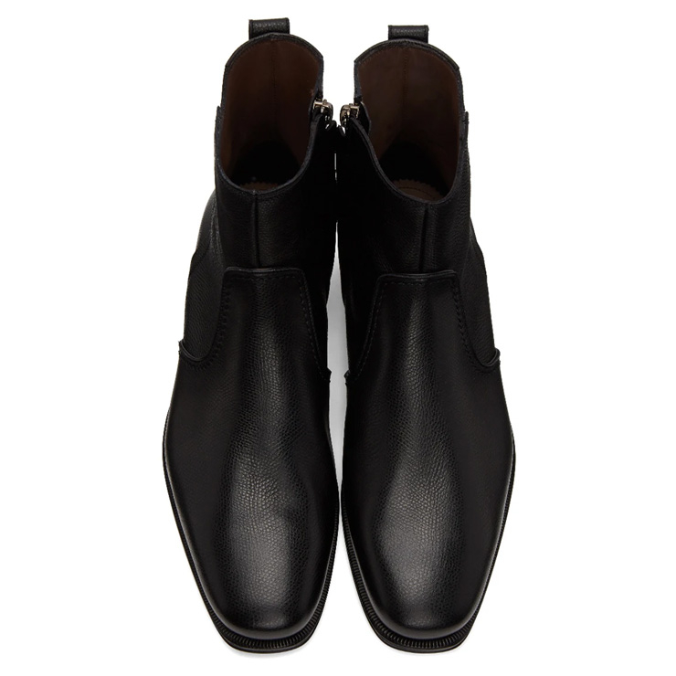 Black Spider Chelsea Boots, $985 USD