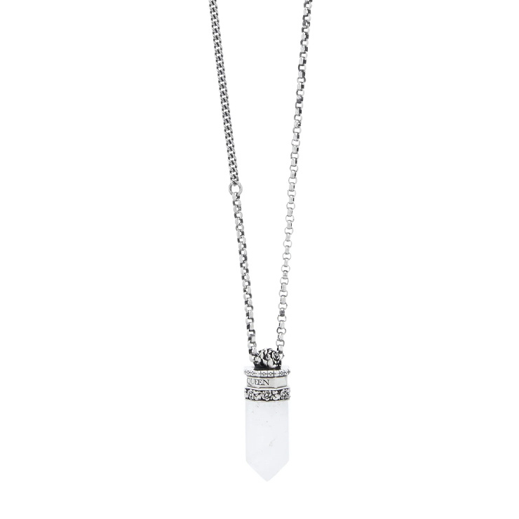Quartz pendant necklace, $486 USD