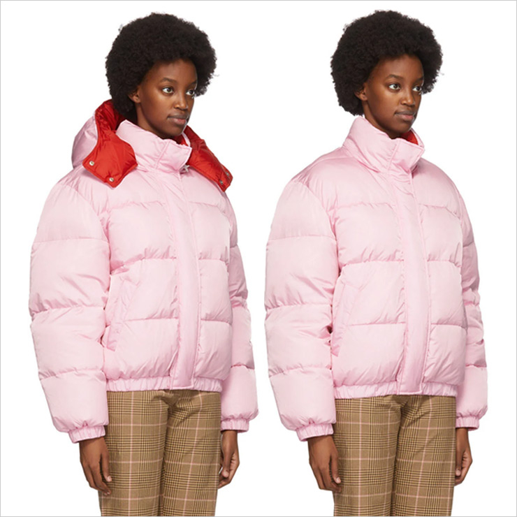 Pink Down Short Jacket, $825 USD