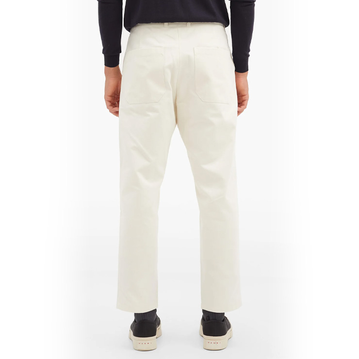 Bill cotton-twill tapered-leg trousers, $226 USD