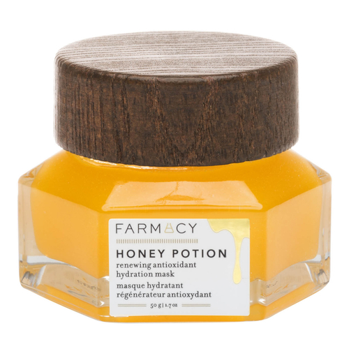 파머시 허니 포션 - 꿀에서 추출한 프로폴리스와 로열젤리가 수분과 영양을 공급하는 워시 오프 타입 마스크. 문지르면 따뜻해진다. 117g, 6만8천원. 