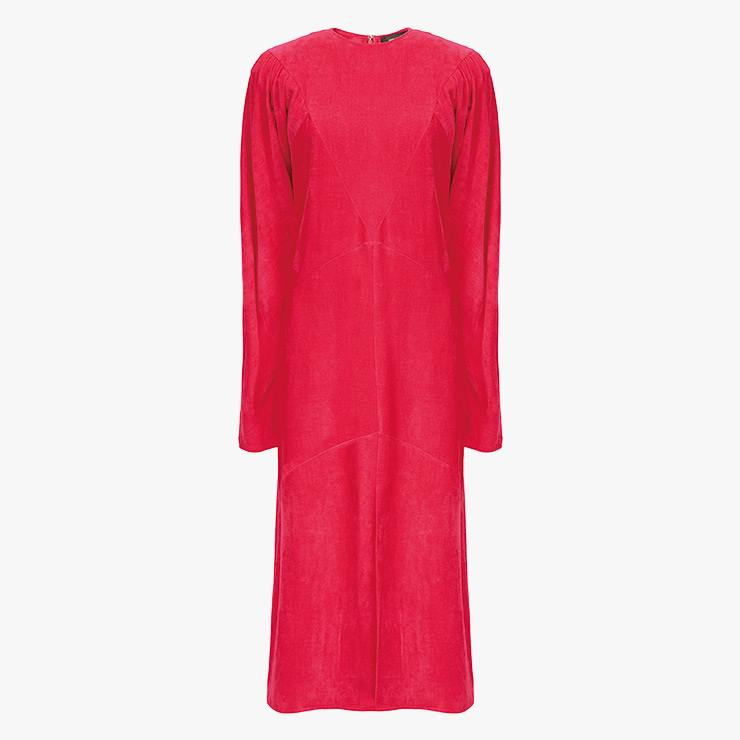 심플한 실루엣의 드레스는 1백89만원, Isabel Marant.