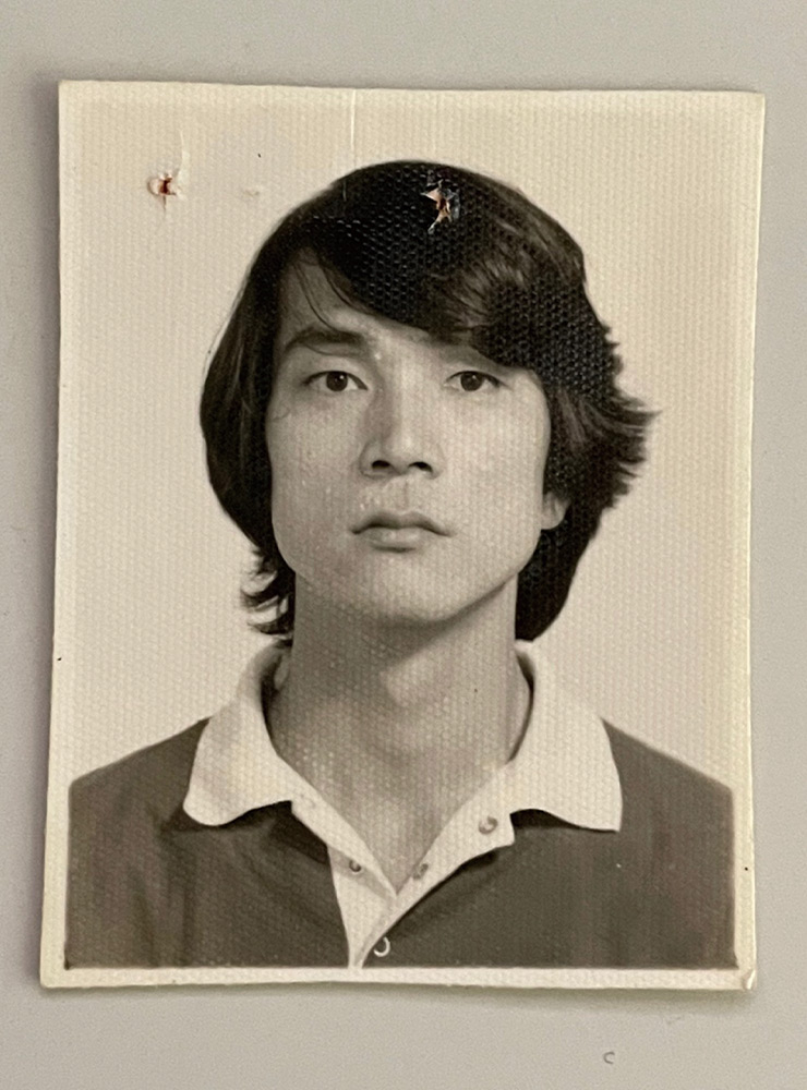 포토그래퍼 김재훈의 아버지 김경수, 증명사진, 1975.