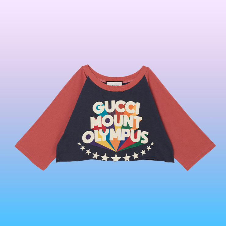 그래픽 티셔츠는 62만원, Gucci.