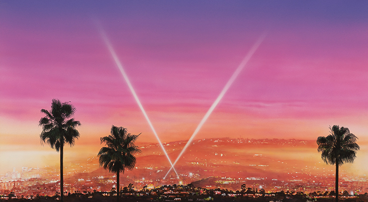 알렉스 이스라엘이 그려낸 로스앤젤레스의 풍경.