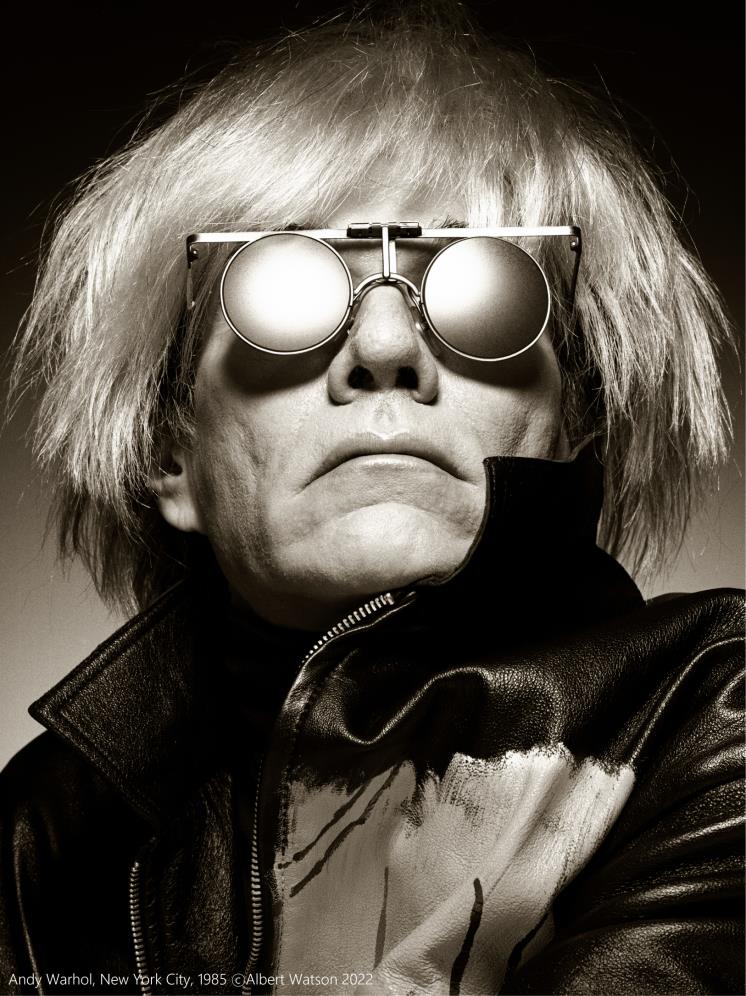ALBERT WATSON, Andy Warhol, New York City, 1990